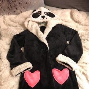 Rue21 Women’s Panda Bear Hooded Plush Robe